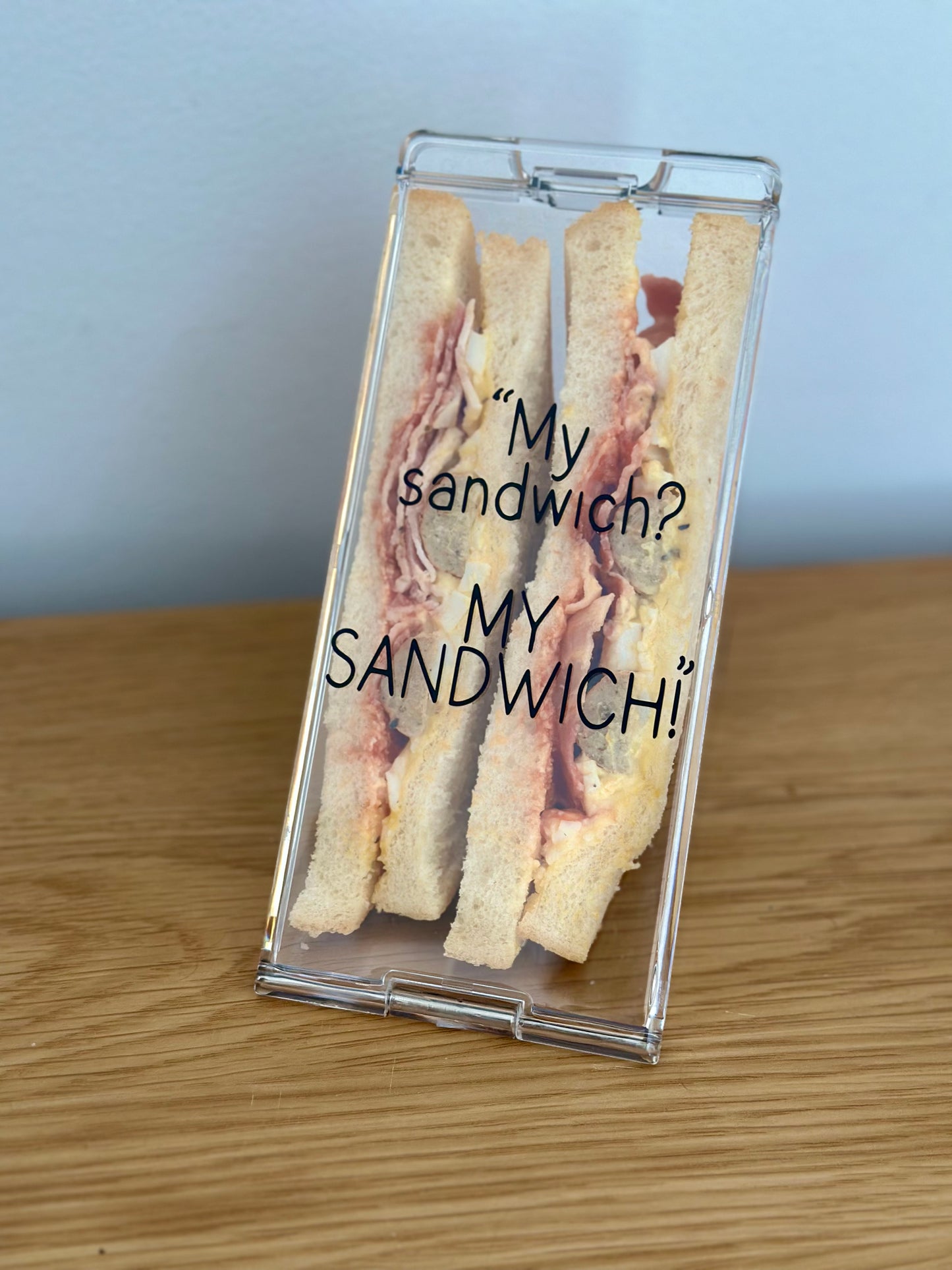 “My sandwich” box