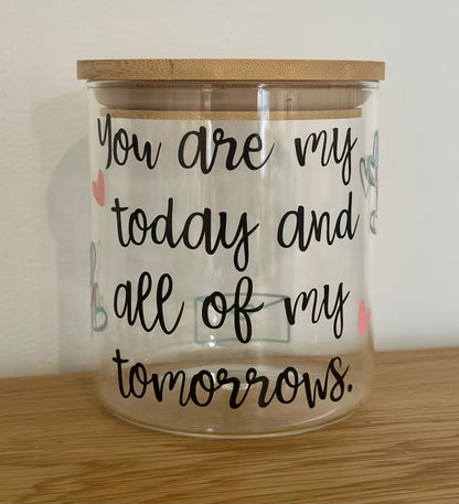 Love notes jar