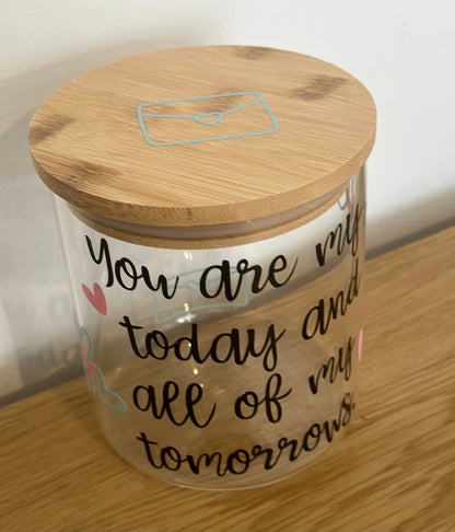 Love notes jar