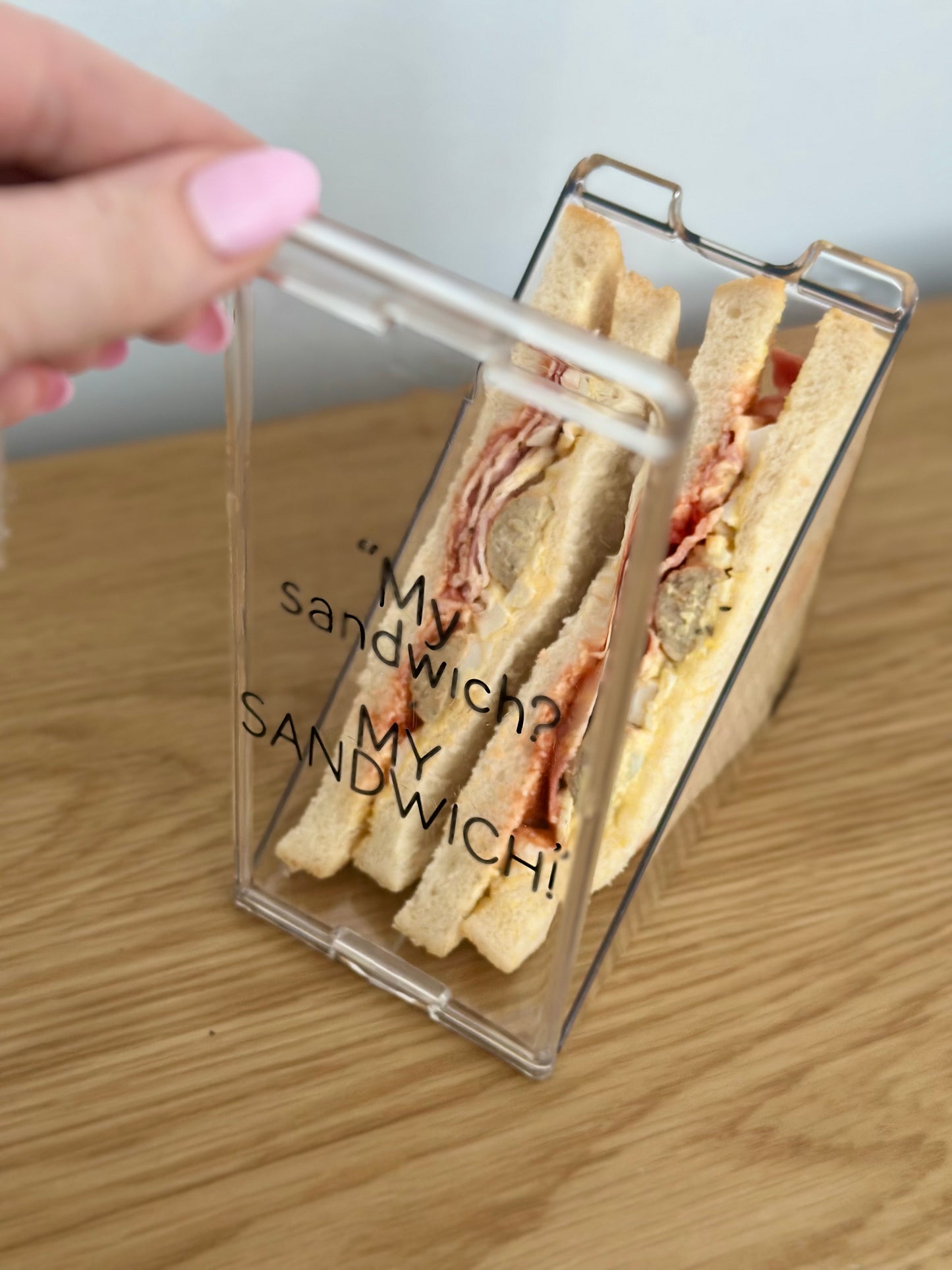 “My sandwich” box